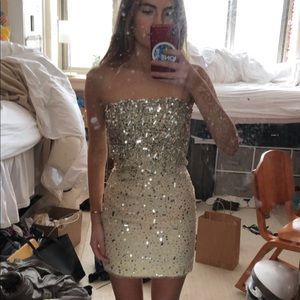 Alice and Olivia sequin dress